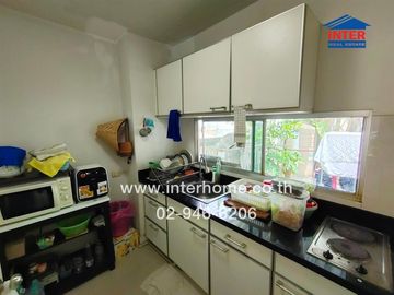 3-storey townhouse, 25.1 sq.w., Town Plus Village, Rama 9, Soi Krungthep Kreetha Soi 7, Krungthep Kreetha Road, Ramkhamhaeng Road, Bang Kapi District,