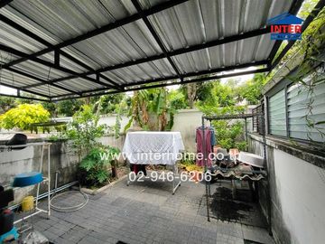3-storey townhouse, 25.1 sq.w., Town Plus Village, Rama 9, Soi Krungthep Kreetha Soi 7, Krungthep Kreetha Road, Ramkhamhaeng Road, Bang Kapi District,