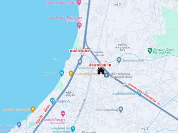 87788 - ขายด่วน ทาวน์โฮมหมู่บ้านเจริญสุข 2 ติดถนนทางหลวง 36 ใกล้แยกกระทิงลาย ถนนสุขุมวิท-พัทยา เลี่ยงเมืองพัทยา