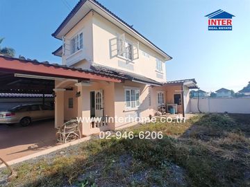 2-storey detached house, 57 sq m., K.C. Garden Home Village, Nimit Mai 40, near Sarasas Nimit Mai School, Soi Nimit Mai 40, Suwinthawong Road, Khlong