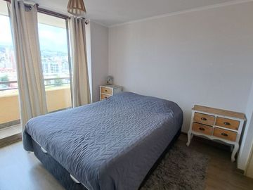 Departamento 2D , 2B   sector poniente de Viña de Mar , estilo Mariposa