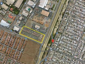 Terreno Industrial Adjudicada por Banco 17.640 m2 General Velásquez 7381 Cerrillos.