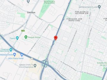 Terreno Industrial Adjudicada por Banco 17.640 m2 General Velásquez 7381 Cerrillos.