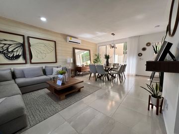 Lujosa Casa de 3 Habitaciones en Jardines de MAyakoba