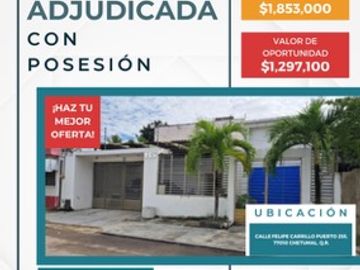 Venta de casa en Chetumal, Quintana Roo - SOLO CONTADO