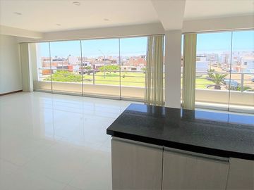 Punta Hermosa - TRIPLEX PENTHOUSE Frente a Parque de 3dorm + 2cocheras + Piscina + 3balcones