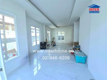 2-storey detached house, 50.7 sq.w., Lalin in the Park Village, near 5-way Watcharapol Intersection, Soi Watcharapol 3, Intersection 3, Watcharapol Ro