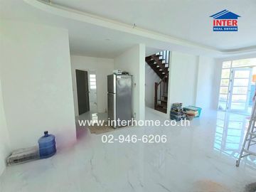 2-storey detached house, 50.7 sq.w., Lalin in the Park Village, near 5-way Watcharapol Intersection, Soi Watcharapol 3, Intersection 3, Watcharapol Ro