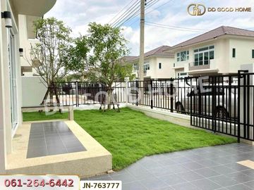 Single house, Supalai Garden Ville Village, Suvarnabhumi, Samut Prakan, near King Mongkuts Institute of Technology Ladkrabang