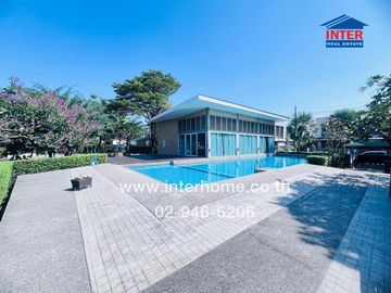 2-storey townhouse, 17.9 sq m, Happy Ville Village, Don Mueang, Thet Ratchan Road, Don Mueang Tollway Road, Don Mueang District, Bangkok