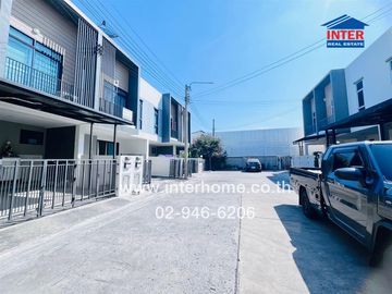 2-storey townhouse, 17.9 sq m, Happy Ville Village, Don Mueang, Thet Ratchan Road, Don Mueang Tollway Road, Don Mueang District, Bangkok