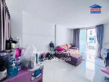 2-storey townhouse, 17.9 sq m, Happy Ville Village, Don Mueang, Thet Ratchan Road, Don Mueang Tollway Road, Don Mueang District, Bangkok