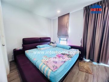 2-storey townhouse, 17.9 sq m, Happy Ville Village, Don Mueang, Thet Ratchan Road, Don Mueang Tollway Road, Don Mueang District, Bangkok