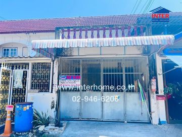 2-storey townhouse, 16 sq m, Phumjai Niwet Village 2, Soi Phumjai Niwet 6/2, Soi Wat Yai Road, Suksawat Road, Phra Samut Chedi, Samut Prakan