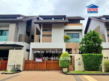 2-storey detached house, 54.4 sq.w., Private Nirvana Village, Lat Phrao, Soi Yothin Phatthana 11, Intersection 7, Kaset-Nawamin Road, Pradit Manutham