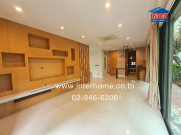 2-storey detached house, 54.4 sq.w., Private Nirvana Village, Lat Phrao, Soi Yothin Phatthana 11, Intersection 7, Kaset-Nawamin Road, Pradit Manutham