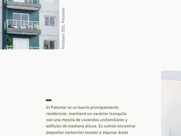 Venta 2 Ambientes en Pozo Emprendimiento Palomar