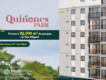 VENTA DE DEPARTAMENTOS EN SAN MIGUEL FRENTE AL PARQUE QUIÑONES