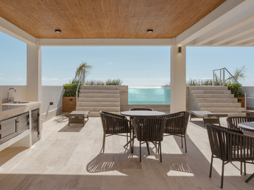 Beach Front de 2 Habitaciones en Puerto Morelos