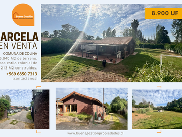 Hermosa PARCELA Rebajada en PRECIO a 25minutos de Santiago