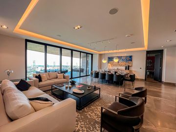 Departamento En Venta En Bosque Real Residence, 3 Recámaras, Vista Al Campo De Golf