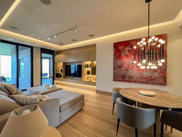 Departamento En Venta En Bosque Real Residence, 3 Recámaras, Vista Al Campo De Golf
