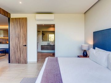 Departamento de 3 habitaciones amueblado frente al parque La Ceiba en Playa del Carmen