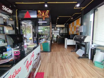 87623 - ขายตึกแถว-อาคารพาณิชย์ 3.5ชั้น ห้องริม ถ.เทศา ทำเลการค้า-ชุมชน ใจกลางนครปฐม
