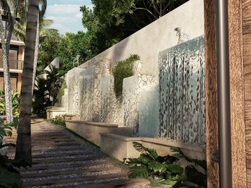 PRE VENTA DEPARTAMENTO CON LOCK OFF, JARDIN Y PISCINA PRIVADA, A UNOS PASOS DE LA LAGUNA DE BACALAR