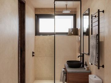 PRE VENTA DEPARTAMENTO CON LOCK OFF, JARDIN Y PISCINA PRIVADA, A UNOS PASOS DE LA LAGUNA DE BACALAR