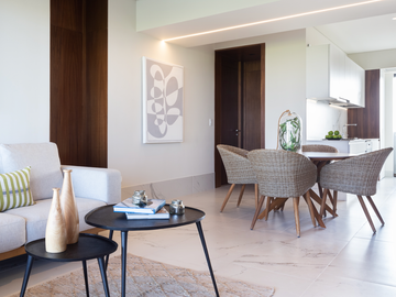 Exclusivo Departamento de 2 Habitaciones con Vista al Campo de Golf en Puerto Cancun