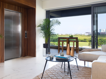 Exclusivo Departamento de 2 Habitaciones con Vista al Campo de Golf en Puerto Cancun