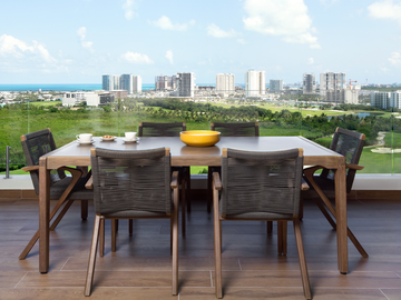 Exclusivo Departamento de 3 Habitaciones con Vista al Campo de Golf en Puerto Cancun