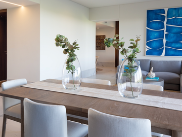 Exclusivo Departamento de 3 Habitaciones con Vista al Campo de Golf en Puerto Cancun