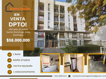 Departamento HOMESTUDIO Santiago Centro