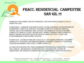GRAN CASA EN VENTA EN SAN GIL