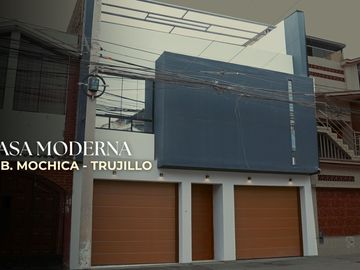 VENTA CASA MODERNA 2 PISOS URB. MOCHICA (LPADILLA)