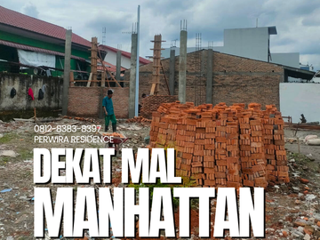 Rumah Murah 2 Lantai Sejengkal ke Lotte Mart dan Manhattan Time Square Gatot Subroto Ringroad Medan - Perwira Residence