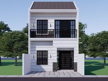Rumah Murah 2 Lantai Sejengkal ke Lotte Mart dan Manhattan Time Square Gatot Subroto Ringroad Medan - Perwira Residence