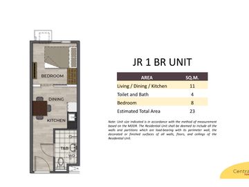 FOR SALE | Junior 1 Bedroom (1-1901) | Centralis Towers - Pasay