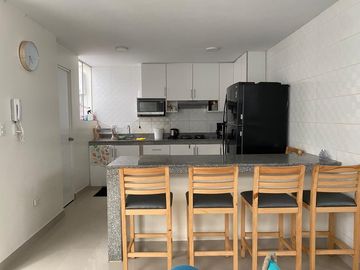 VENTA DE HERMOSO DEPARTAMENTO AMOBLADO EN PLAYA EL REVES EN PUNTA NEGRA