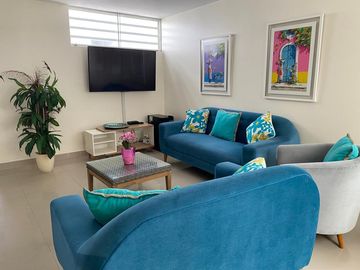 VENTA DE HERMOSO DEPARTAMENTO AMOBLADO EN PLAYA EL REVES EN PUNTA NEGRA