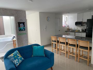 VENTA DE HERMOSO DEPARTAMENTO AMOBLADO EN PLAYA EL REVES EN PUNTA NEGRA