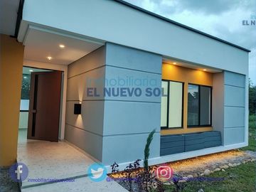¡¡COMPRA YA HERMOSA CASA CAMPESTRE UBICADA DENTRO DE CONDOMINIO CERRADO MUY BONITA!!SECTOR ACACIAS