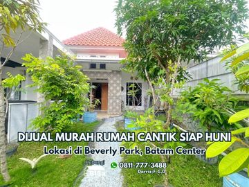 Beautiful House Ready to Move In at Beverly Park, Batam Center – Affordable price