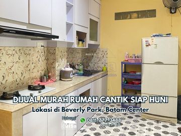 Beautiful House Ready to Move In at Beverly Park, Batam Center – Affordable price