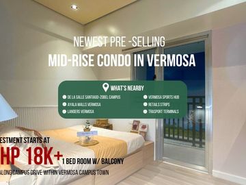 1 Bed Room Pre Selling Along Daang Hari Imus Cavite Vermosa Air BnB  Ready