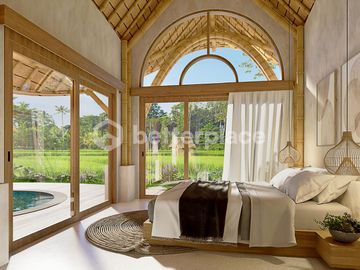 Ubud Bamboo Art-Inspired Villa – Adjustable 2-3 Bedrooms, Leasehold 31 Years