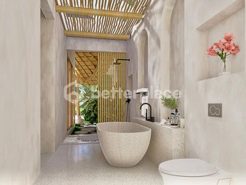 Ubud Bamboo Art-Inspired Villa – Adjustable 2-3 Bedrooms, Leasehold 31 Years