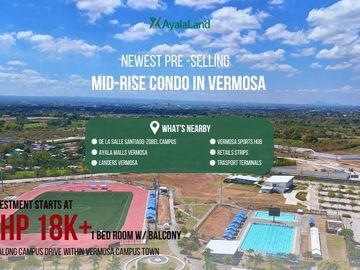 1 Bed Room Pre Selling Along Daang Hari Imus Cavite Vermosa Air BnB  Ready